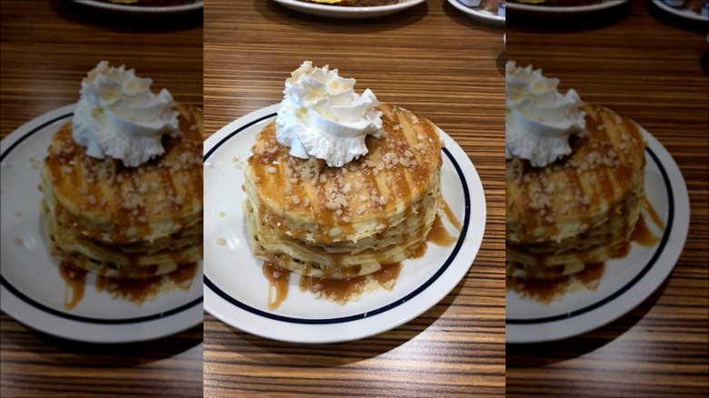 IHOP English Sticky Toffee Pancakes