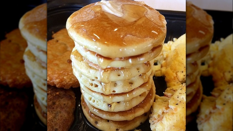 Jack in the Box mini pancakes