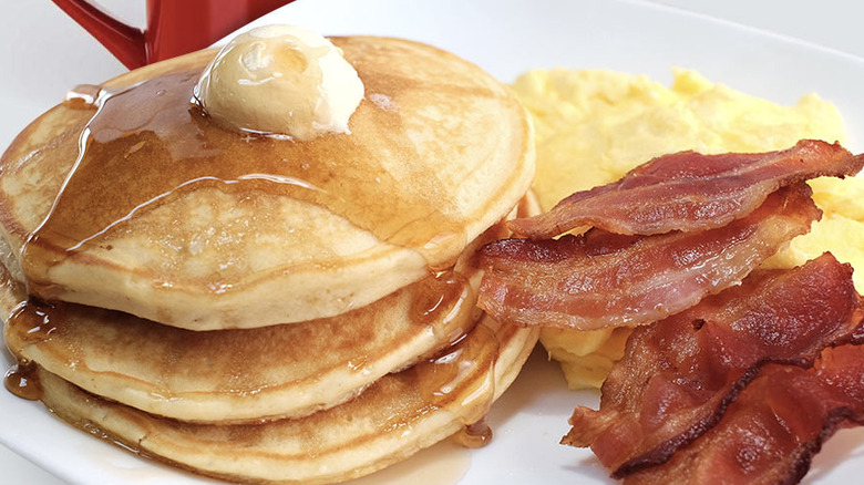 Wendy's pancake platter