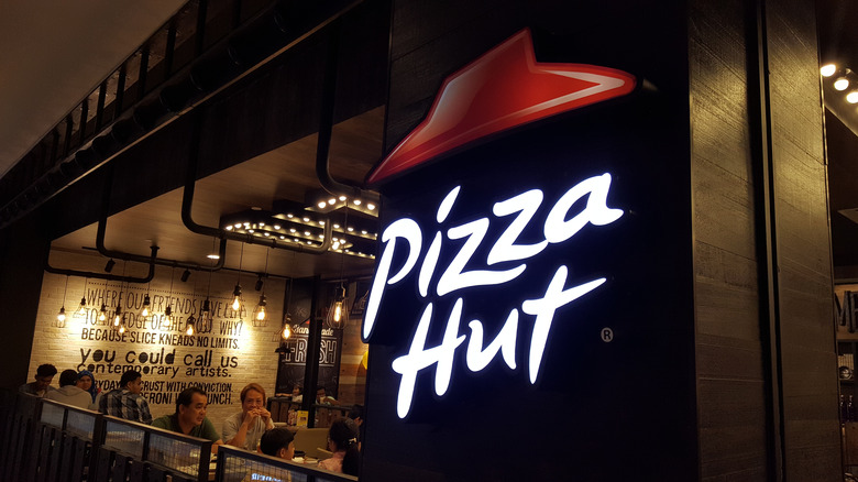 A Pizza Hut restaurant