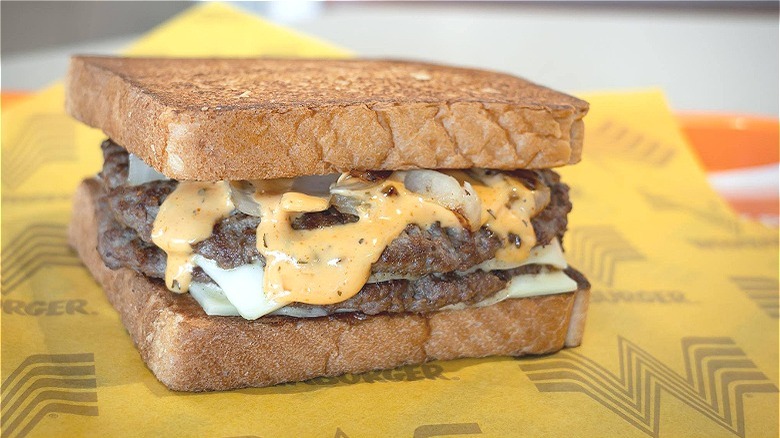 Patty melt yellow wrapper