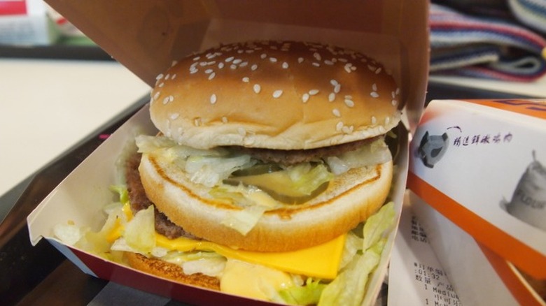 actual McDonald's Big Mac