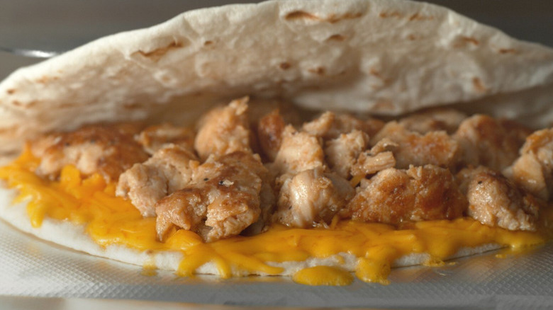 Del Taco Chicken Quesadilla