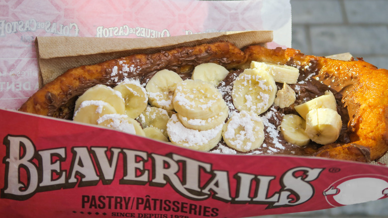 A BeaverTail pastry