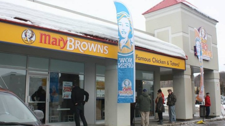 A Mary Brown's Chicken store