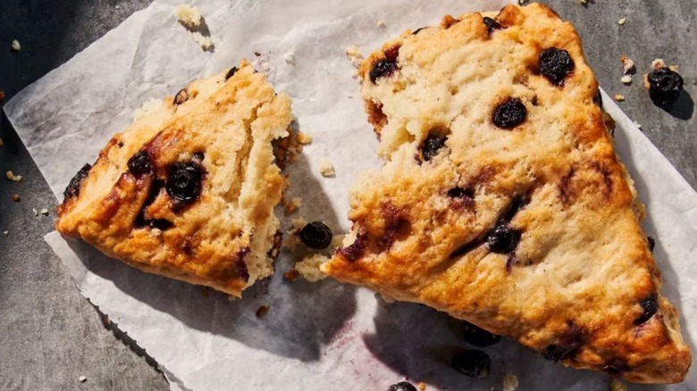 Blueberry scone