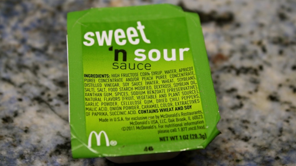 McDonald's sweet and sour sauce