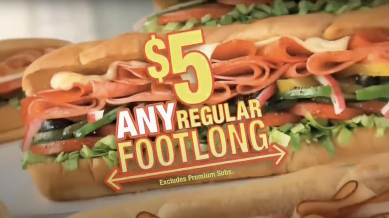 five dollar footlong as