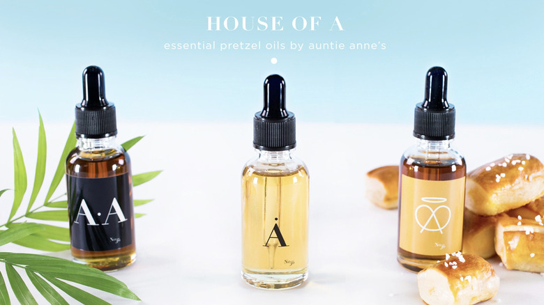 House of A's pretzel scented essential oils