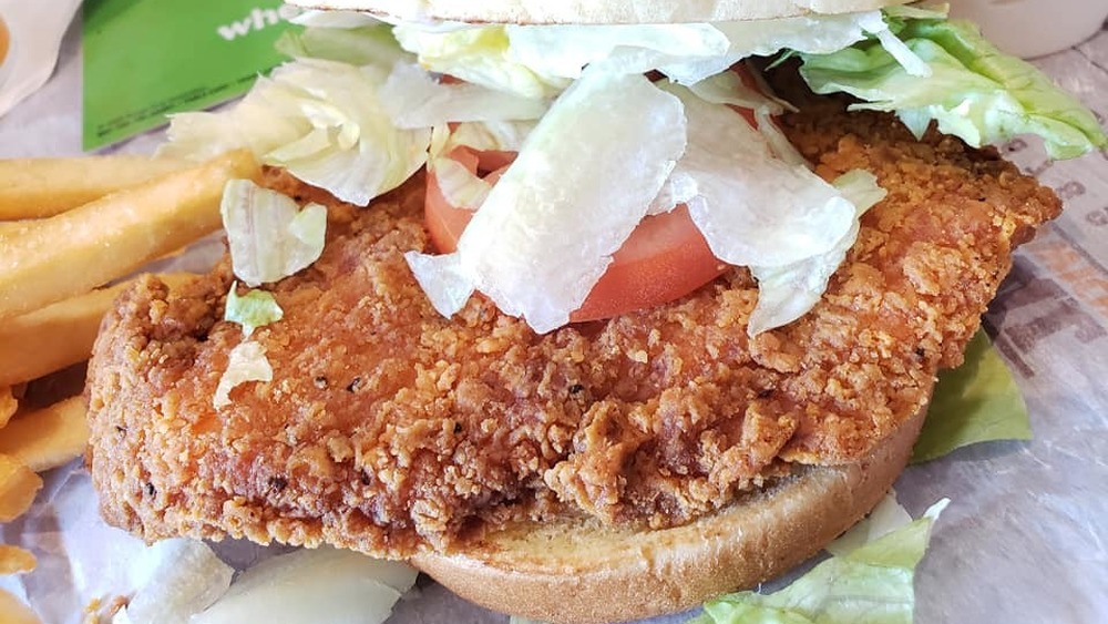 spicy chicken sandwich