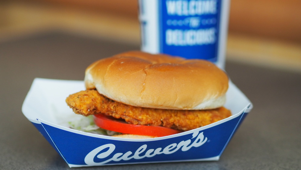 culvers spicy crispy chicken sandwich