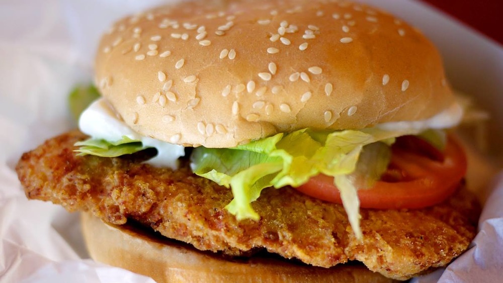 spicy chicken sandwich 