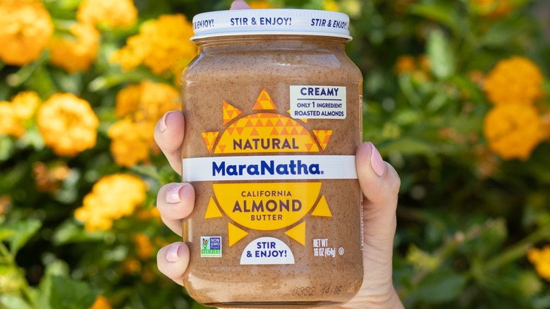 MaraNatha's Creamy & Raw Natural Almond Butter. 