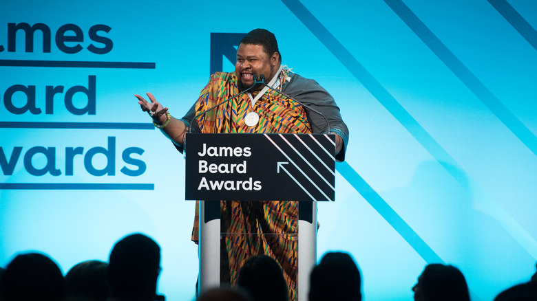 Michael Twitty at James Beard awards