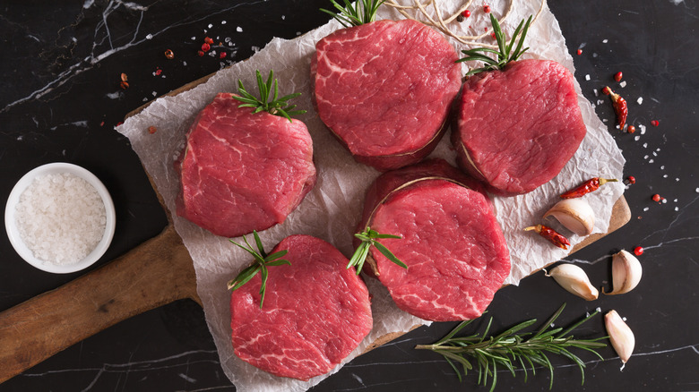 filet mignon steaks