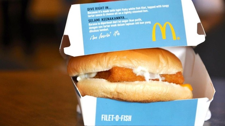 Filet-o-Fish in box