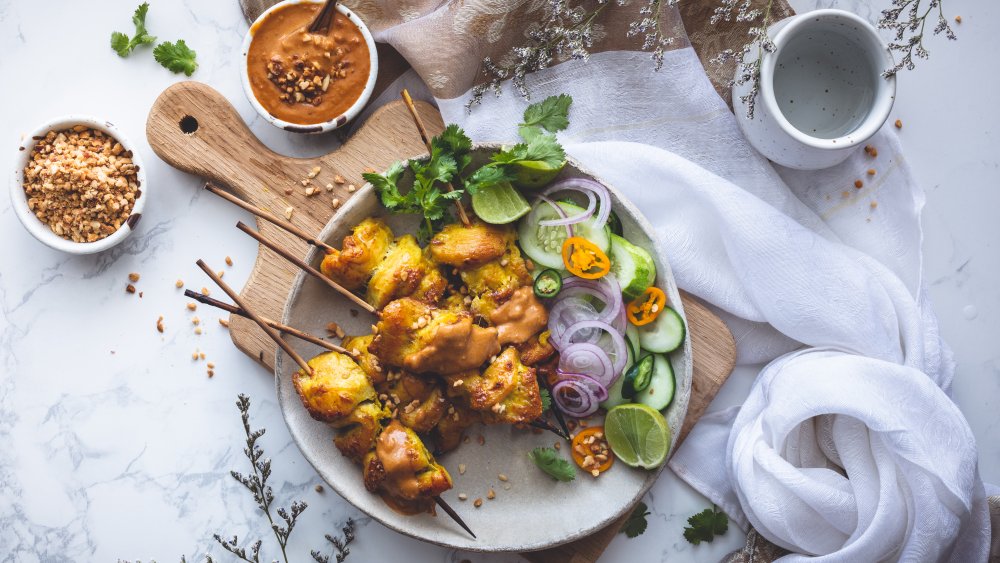 Satay skewers