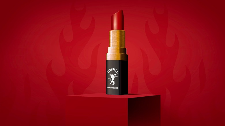 Fireball Cinnamon Whisky's Cinnamon Delight lipstick