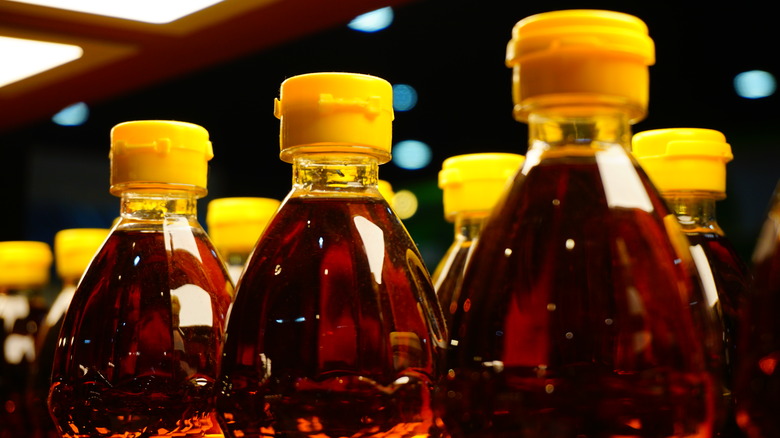 bottles of fish sauce