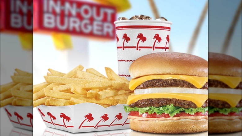 In-N-Out food