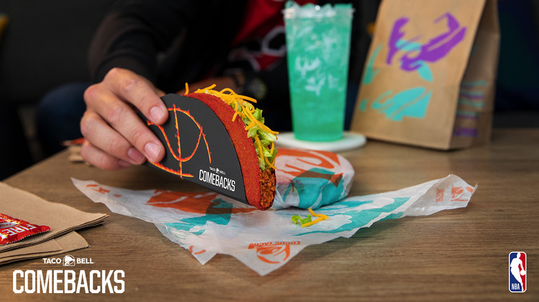 The Flamin' Hot Doritos Locos Tacos