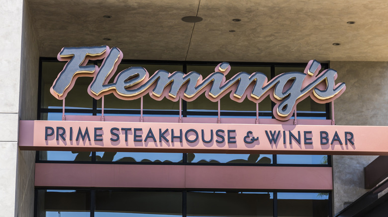 Fleming's restaurant logo