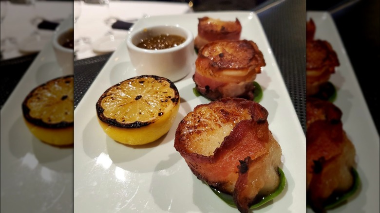 Morton's Bacon Wrapped Sea Scallops