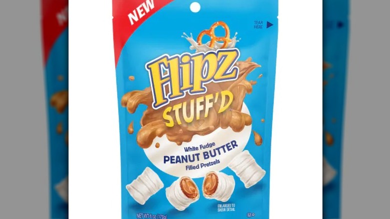 Flipz Stuff'D white fudge peanut butter