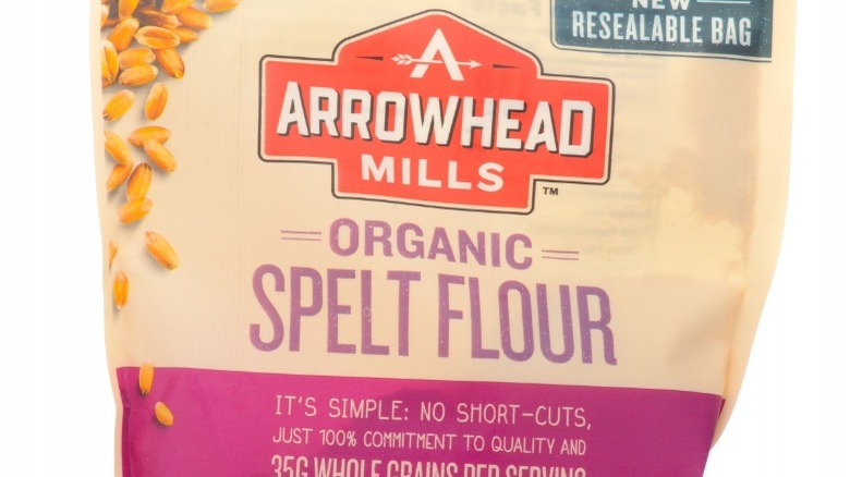 Arrowhead Mills bag organic spelt flour