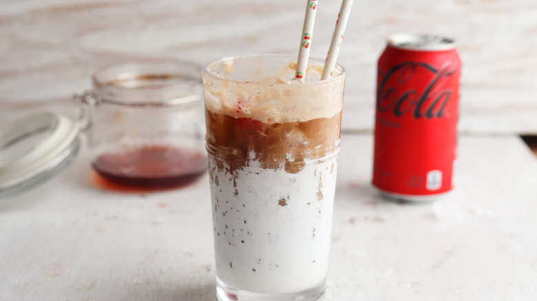 fluffy vanilla cherry coke