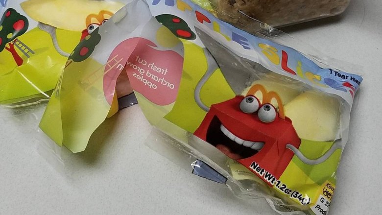 Happy Meal apple slices