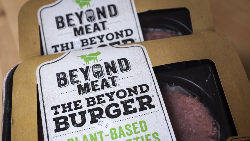 Photo of Beyond Meat burger patties