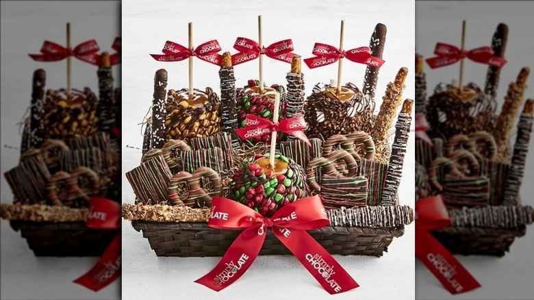 Deluxe Christmas Cravings Basket from Simply Chocolate