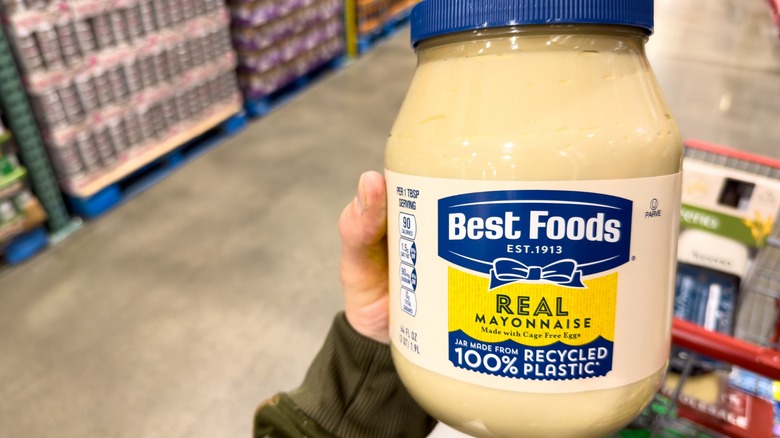 Best Foods mayonnaise giant jar