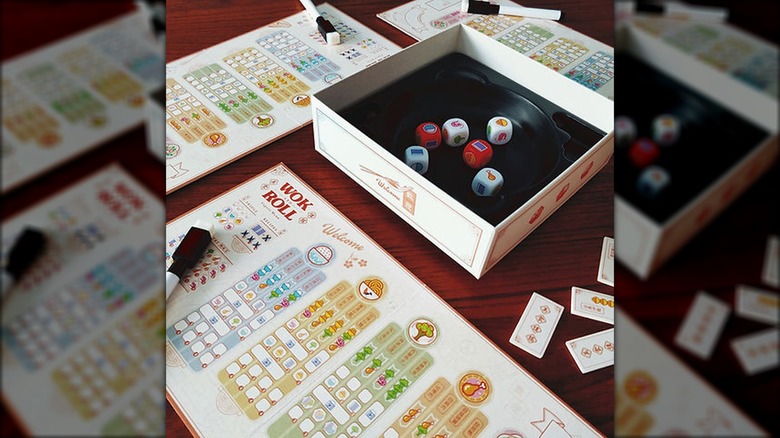 Wok and Roll game boards