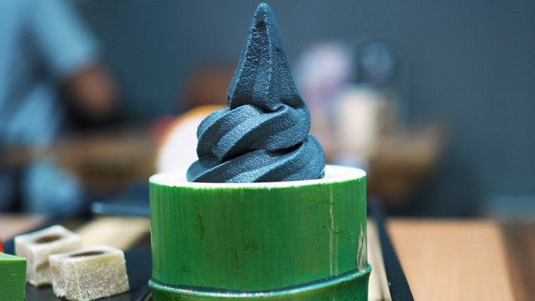 charcoal ice cream