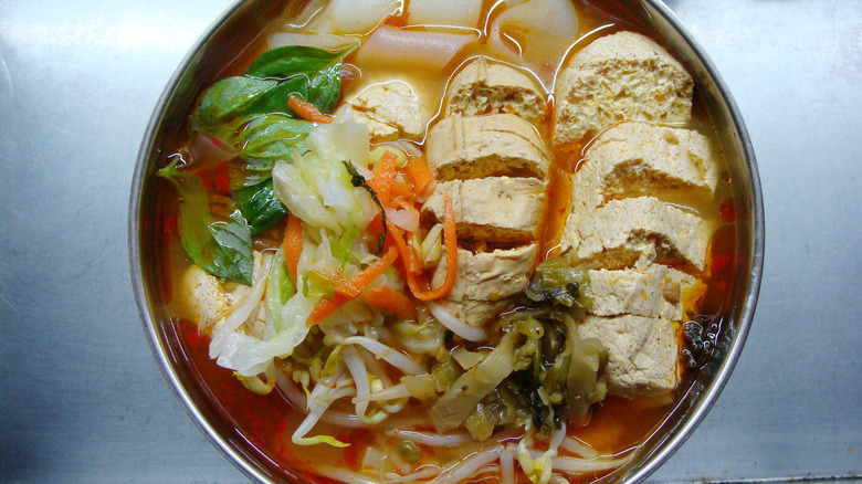 stinky tofu soup