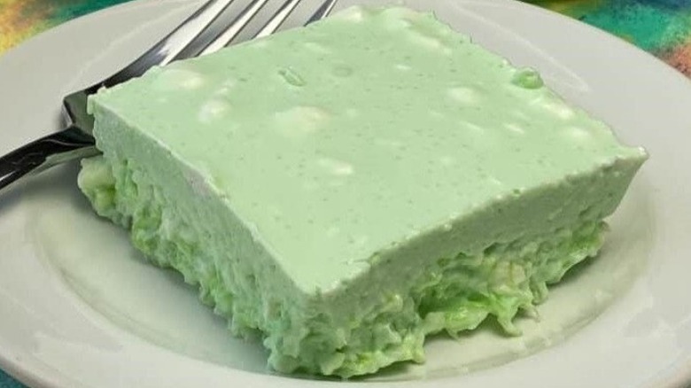 Lime cheese salad