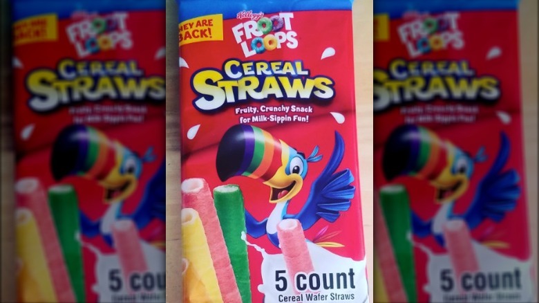 Froot Loops Cereal Straws