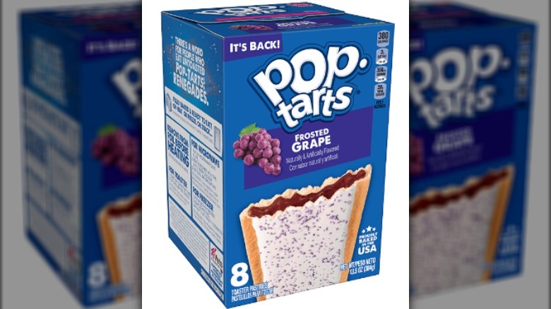 Frosted Grape Pop-Tarts