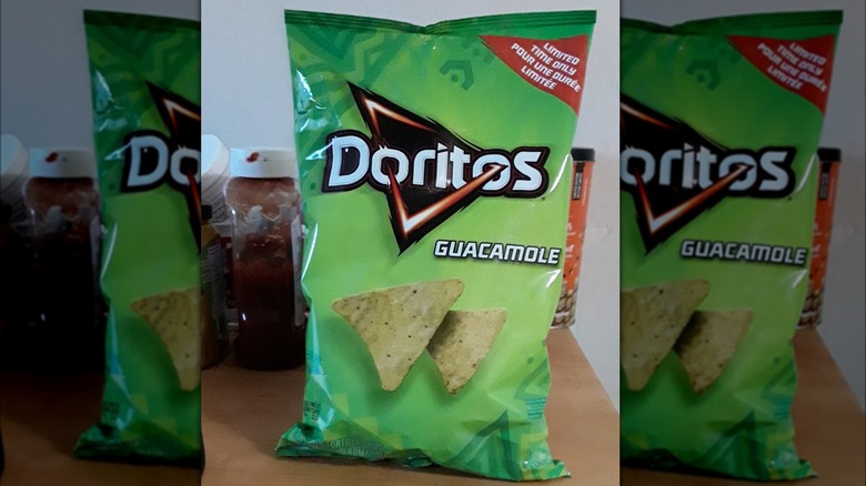 bag of Guacamole Doritos