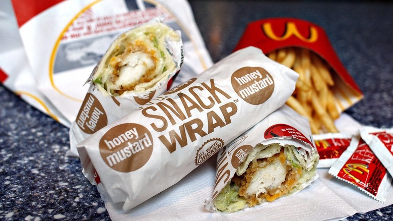 McDonalds Snack Wrap