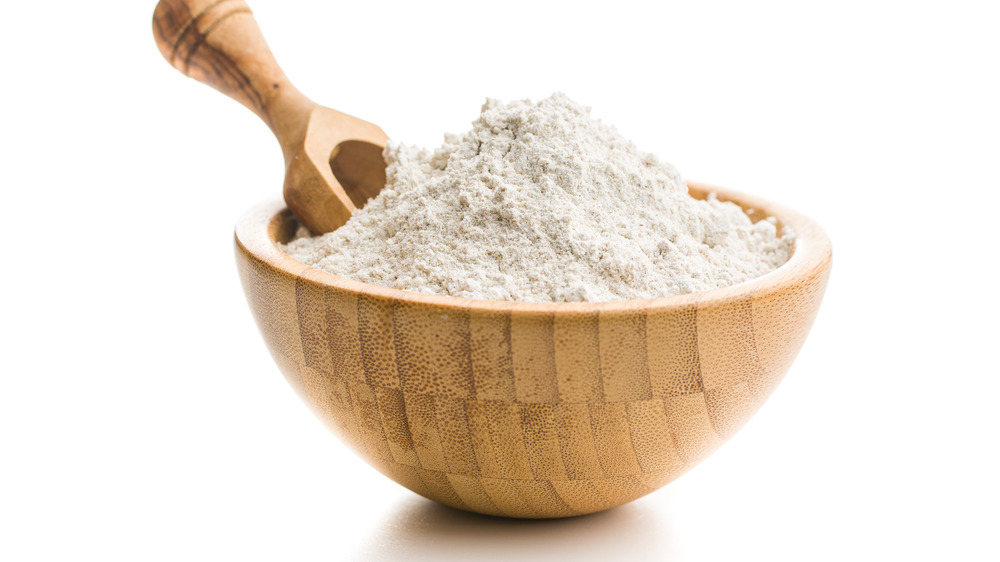 bowl of flour