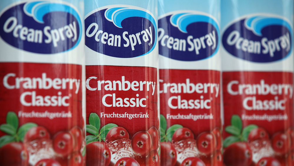 Ocean Spray cranberry juice 
