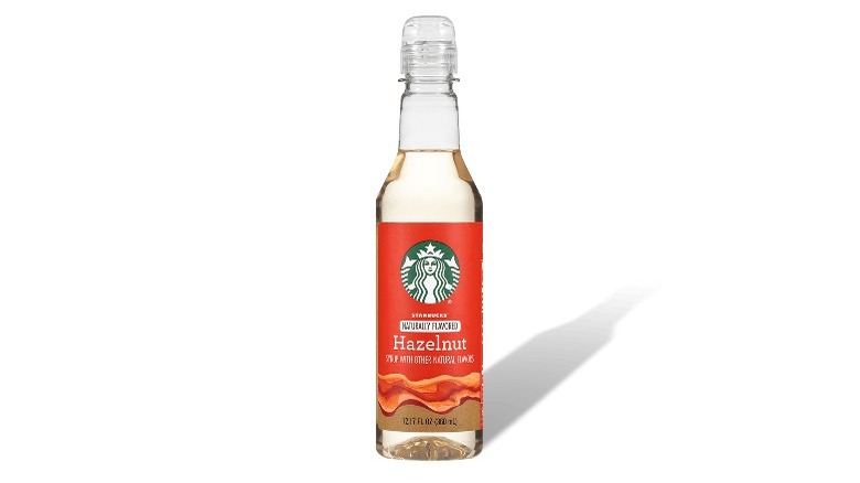 Starbucks hazelnut syrup