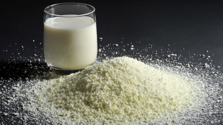 powdered milk