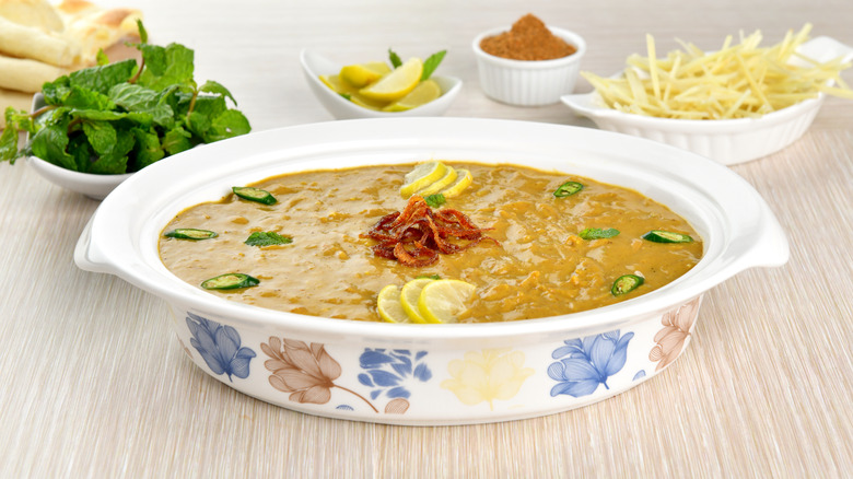 A dish of haleem