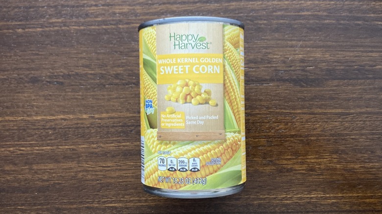 Happy Harvest sweet corn from Aldi