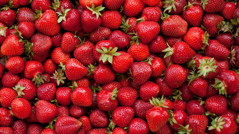 strawberry background