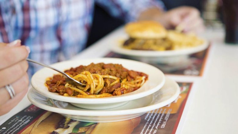 chili mac at Steak 'n Shake